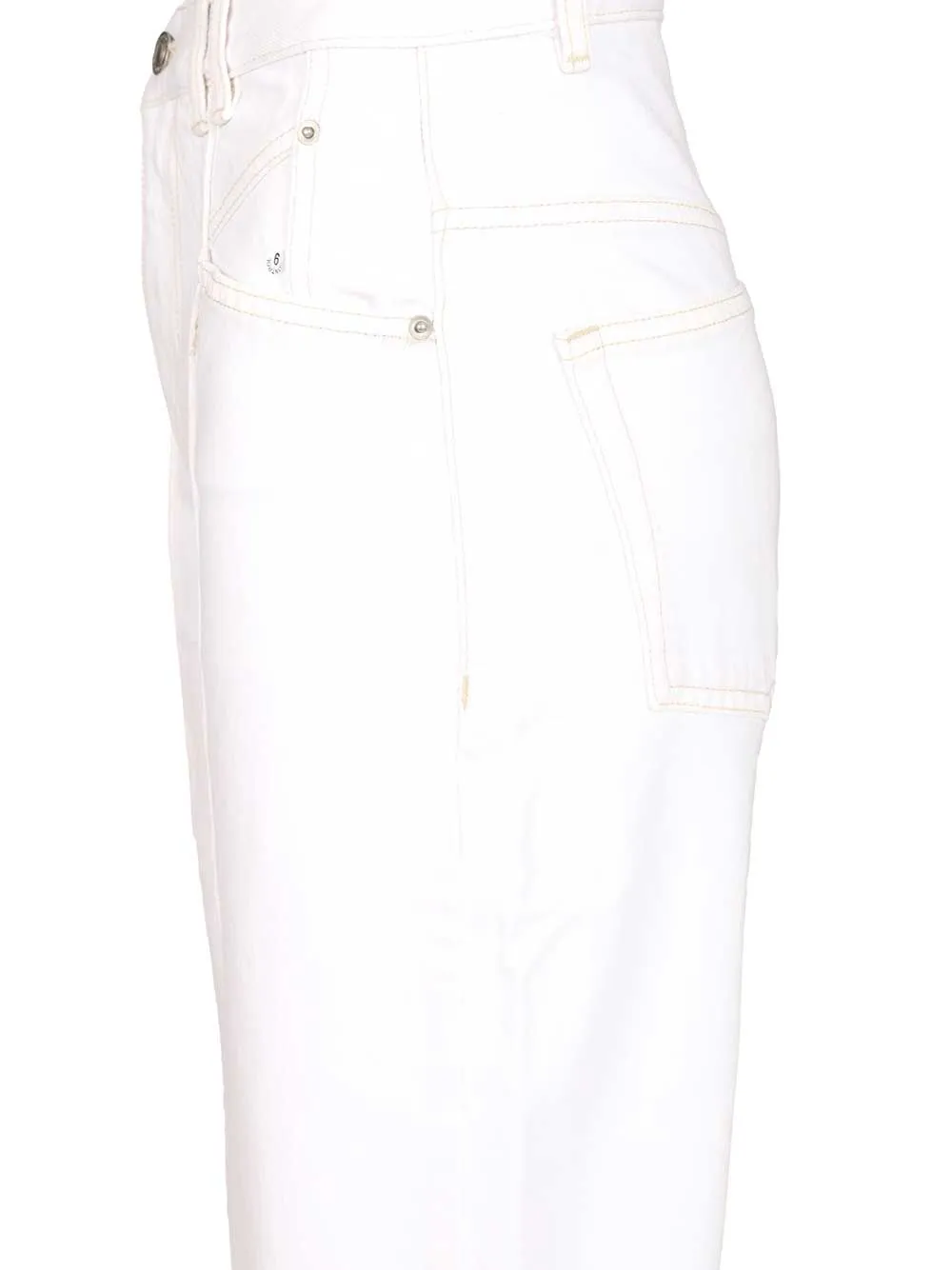 Drolane Cotton Trousers Jeans White sold by Wanan Luxury product image thumbnail 4