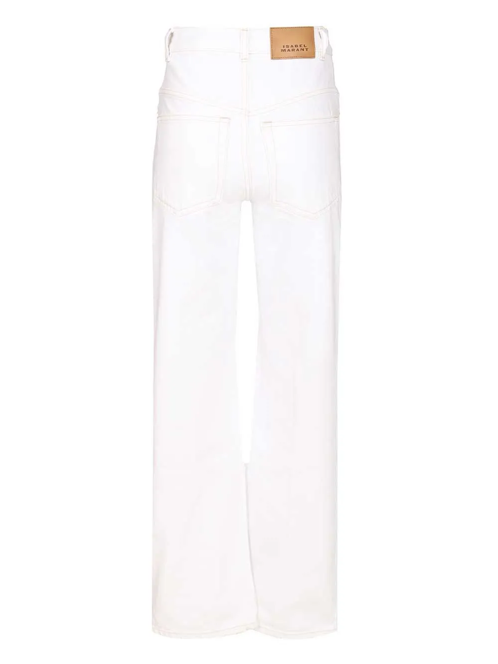 Drolane Cotton Trousers Jeans White sold by Wanan Luxury product image thumbnail 2