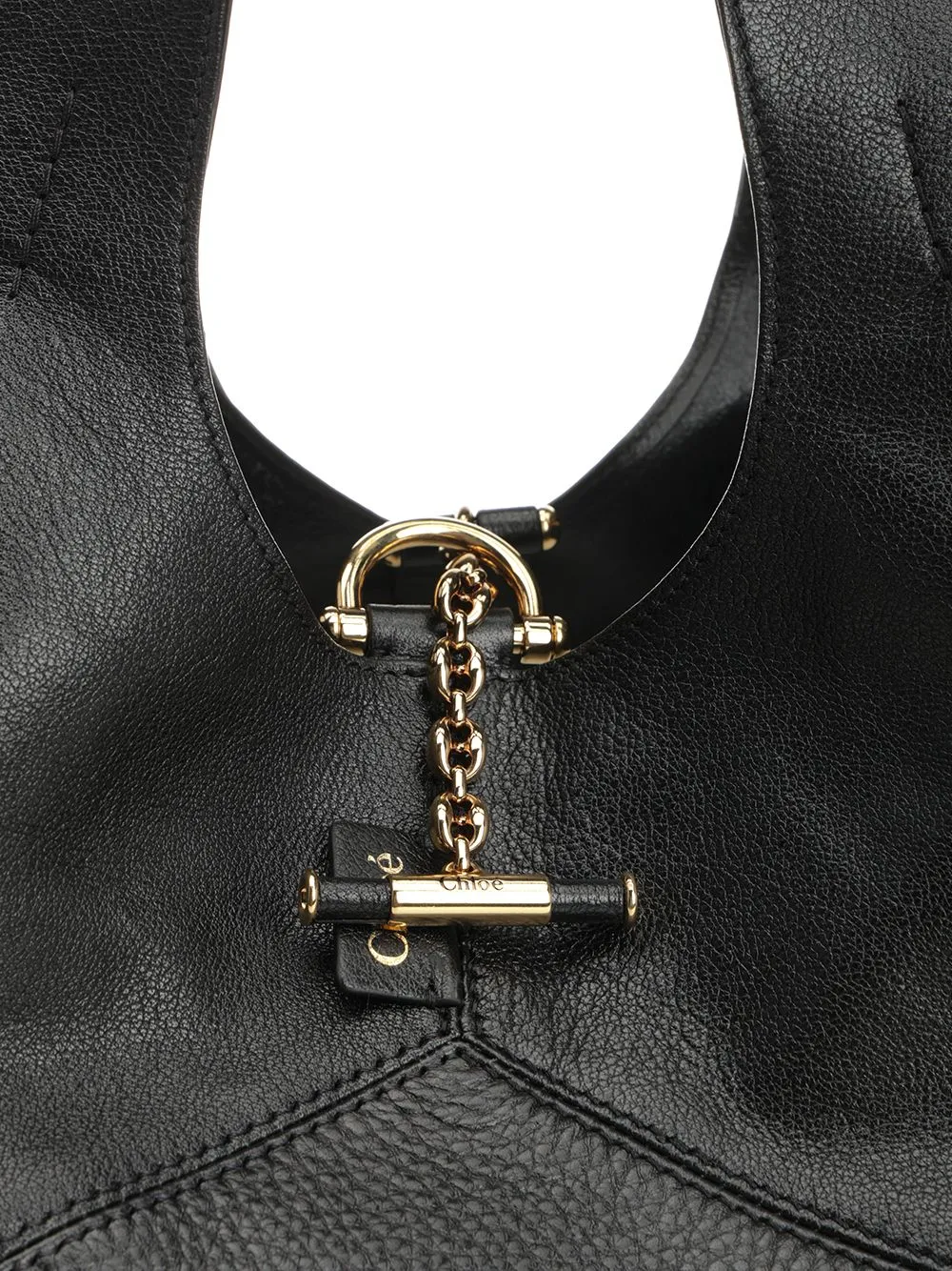 East-West Chloé Balloon Shoulder Bags Black sold by Wanan Luxury product image thumbnail 5