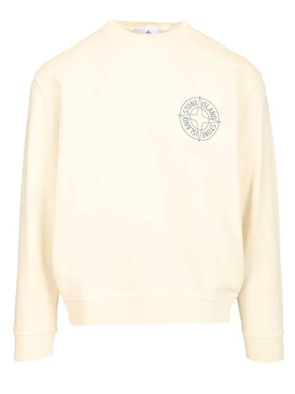 Organic Cotton Sweatshirt Sweatshirts White sold by Wanan Luxury
