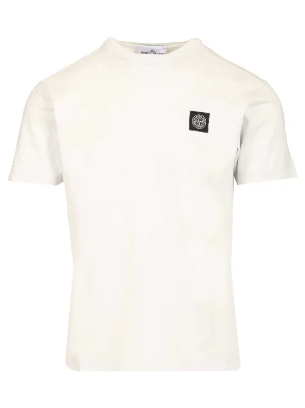 Cotton Jersey T-Shirt White made by Stone Island