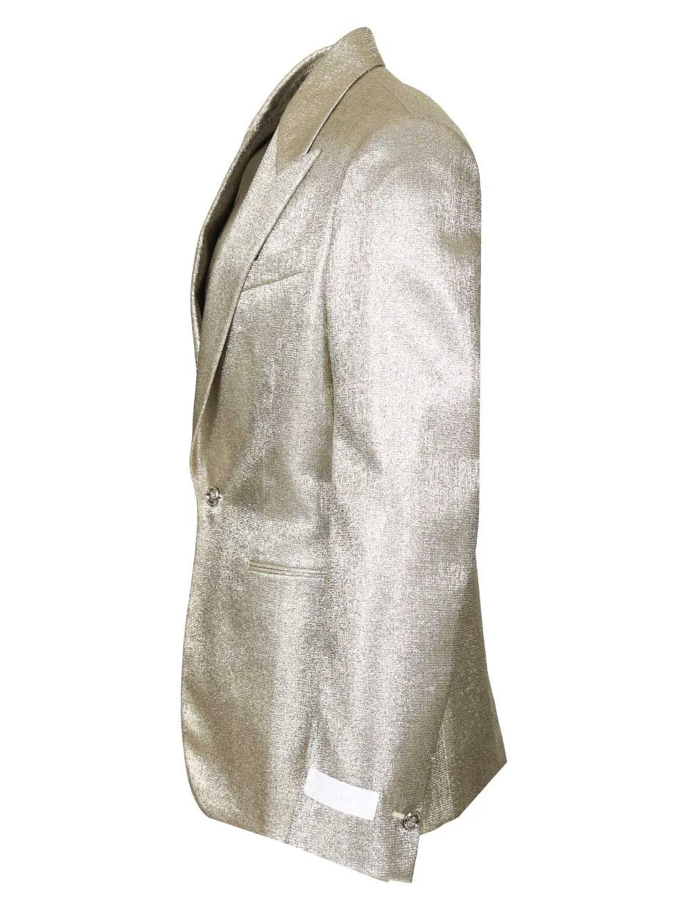 Lurex Evening Blazer Jackets Silver sold by Wanan Luxury product image thumbnail 3