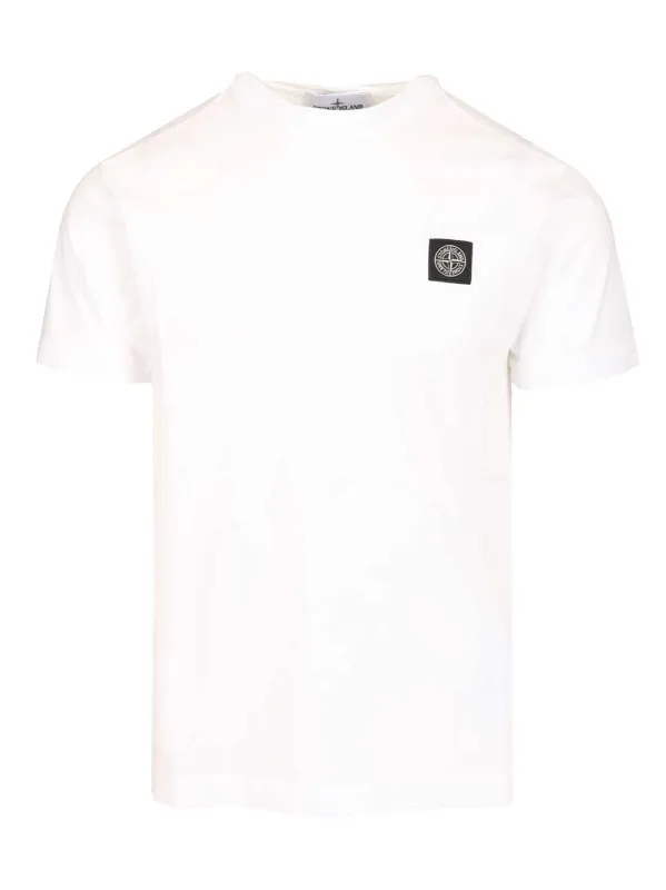 Cotton Jersey T-Shirt White made by Stone Island