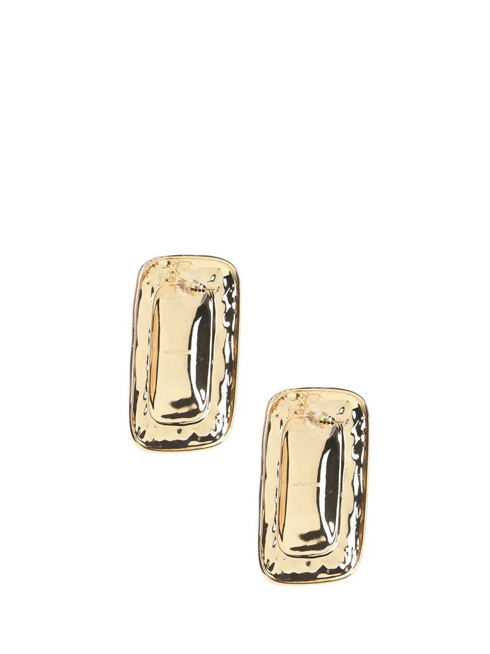 Bold Square Earrings Jewelry Gold sold by Wanan Luxury product image thumbnail 2