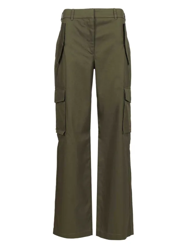 Cargo Trousers Green made by Burberry