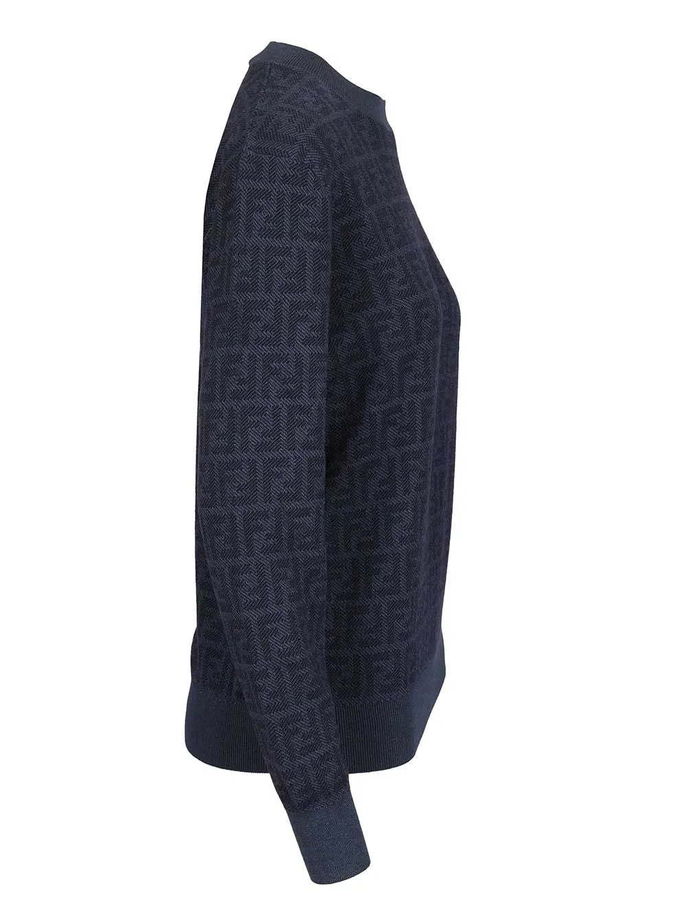 Ff Wool And Silk Sweater Knitwear Violet sold by Wanan Luxury product image thumbnail 3