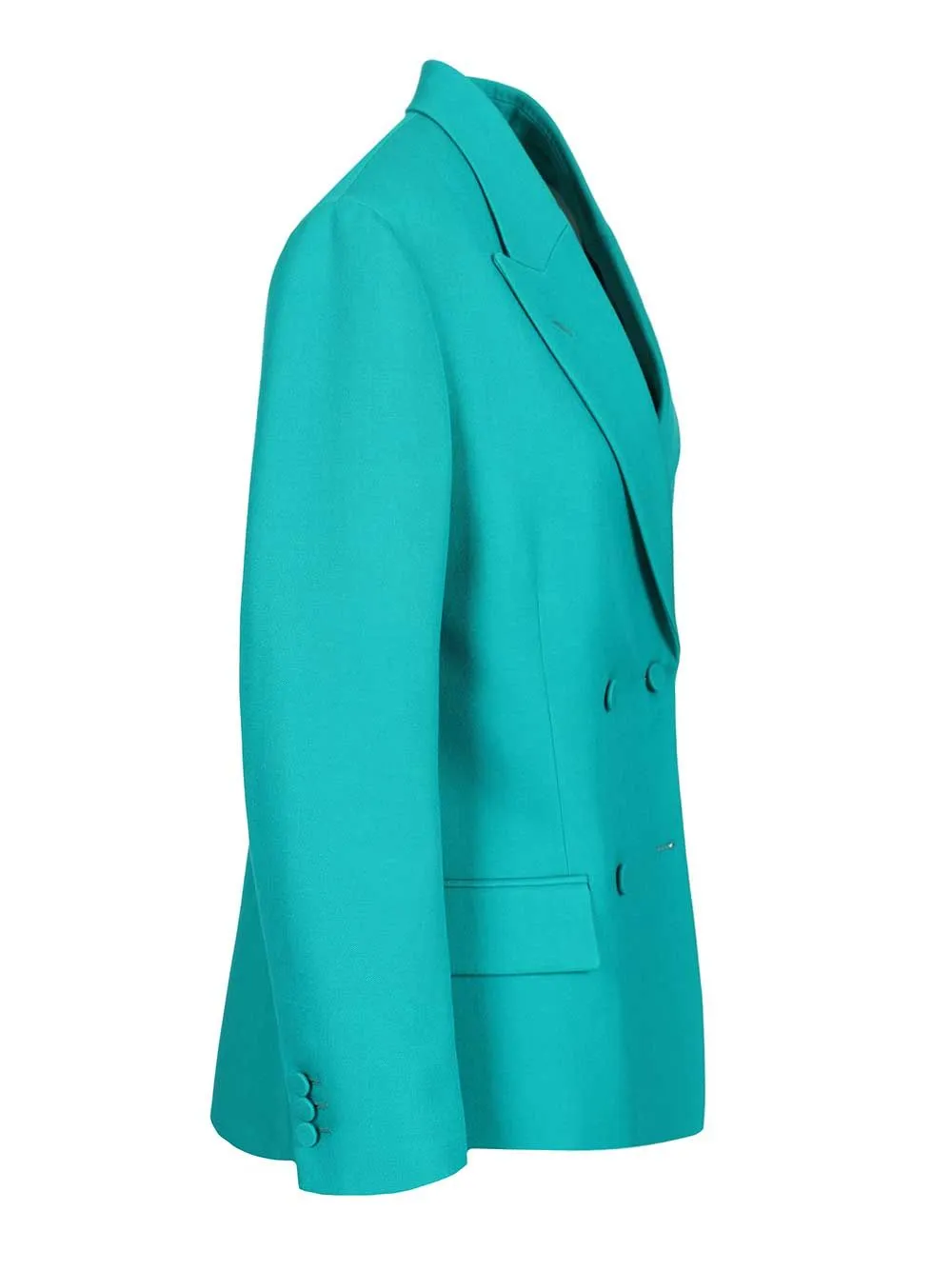 Grain De Poudre Wool Blazer Jackets Light Blue sold by Wanan Luxury product image thumbnail 3