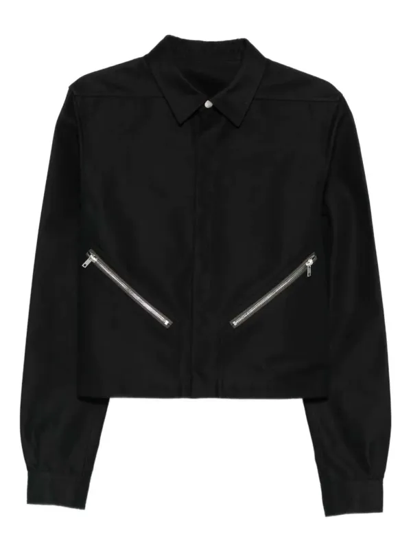Zip-Up Shirt Jacket sold by Wanan Luxury