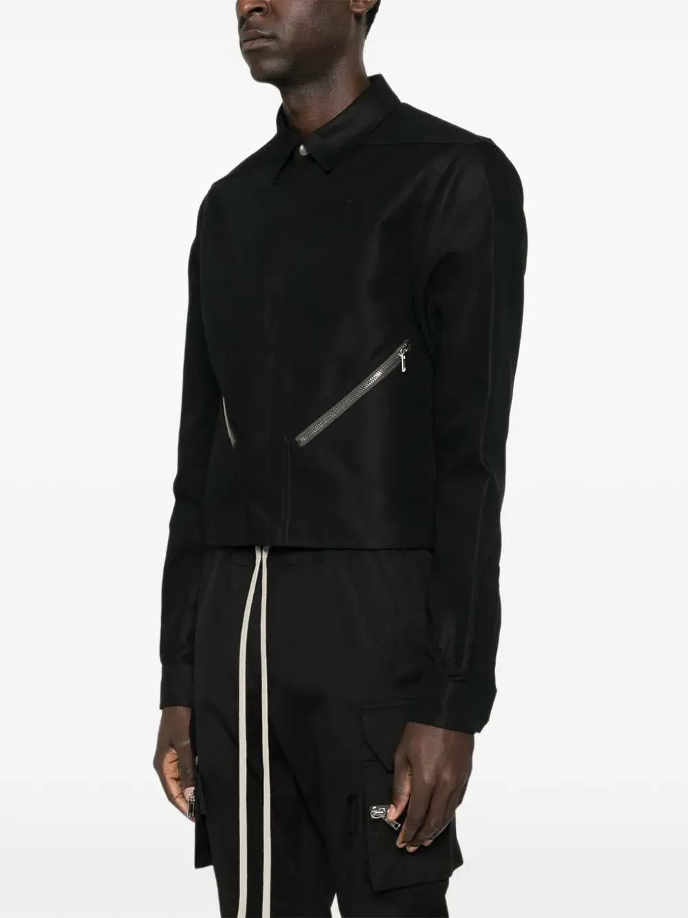 Zip-Up Shirt Jacket sold by Wanan Luxury product image thumbnail 3