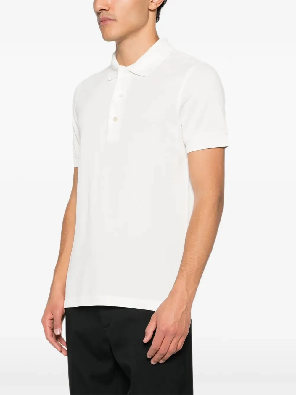 Cotton PiquÉ Polo Shirt sold by Wanan Luxury product image thumbnail 3