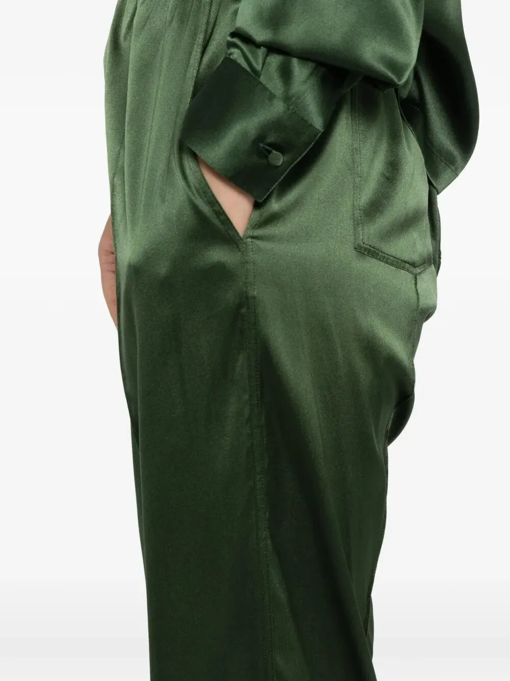 Stretch Silk Satin Pj Pants sold by Wanan Luxury product image thumbnail 5