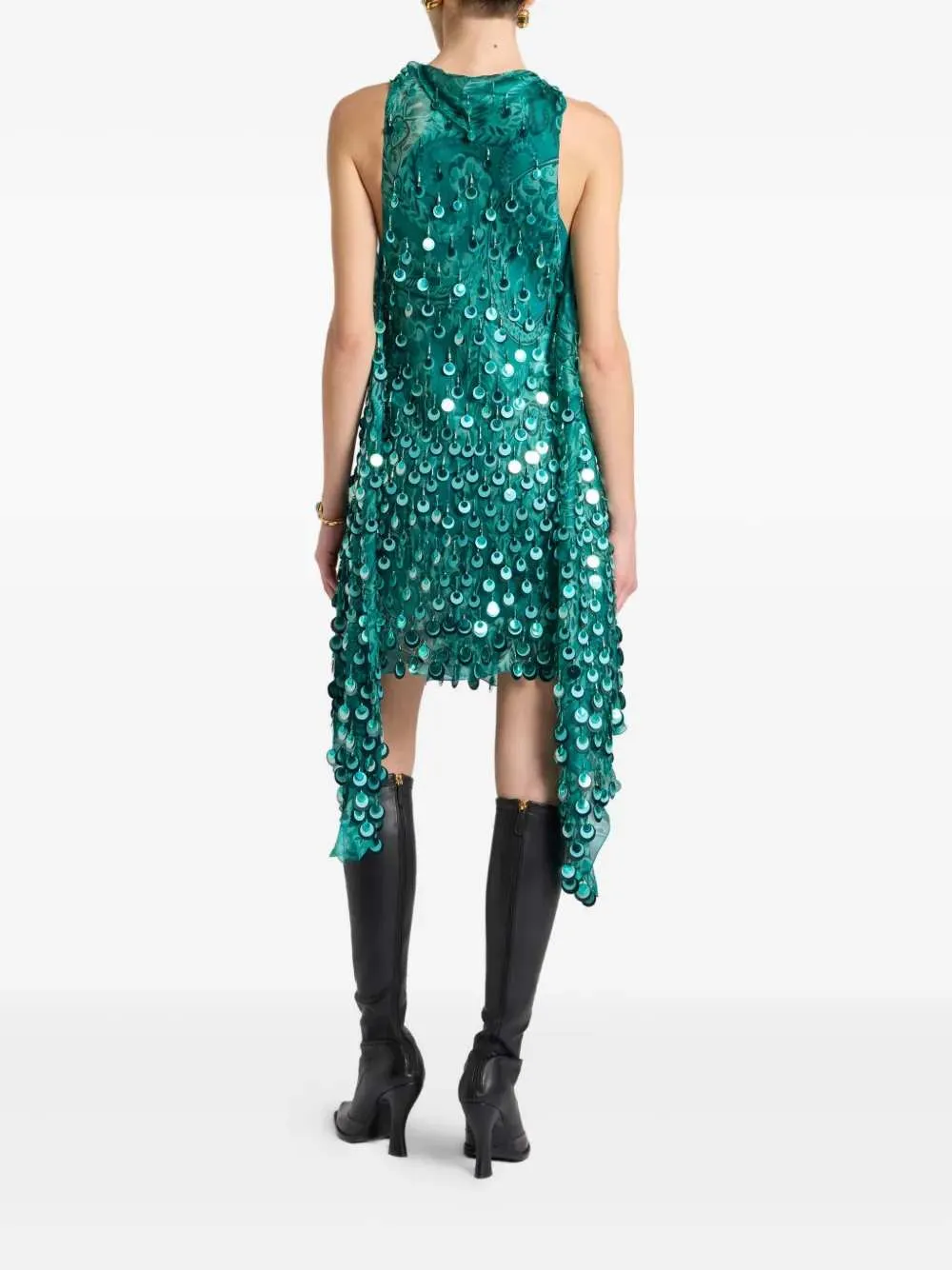 Short Dress With Paisley Print sold by Wanan Luxury product image thumbnail 3