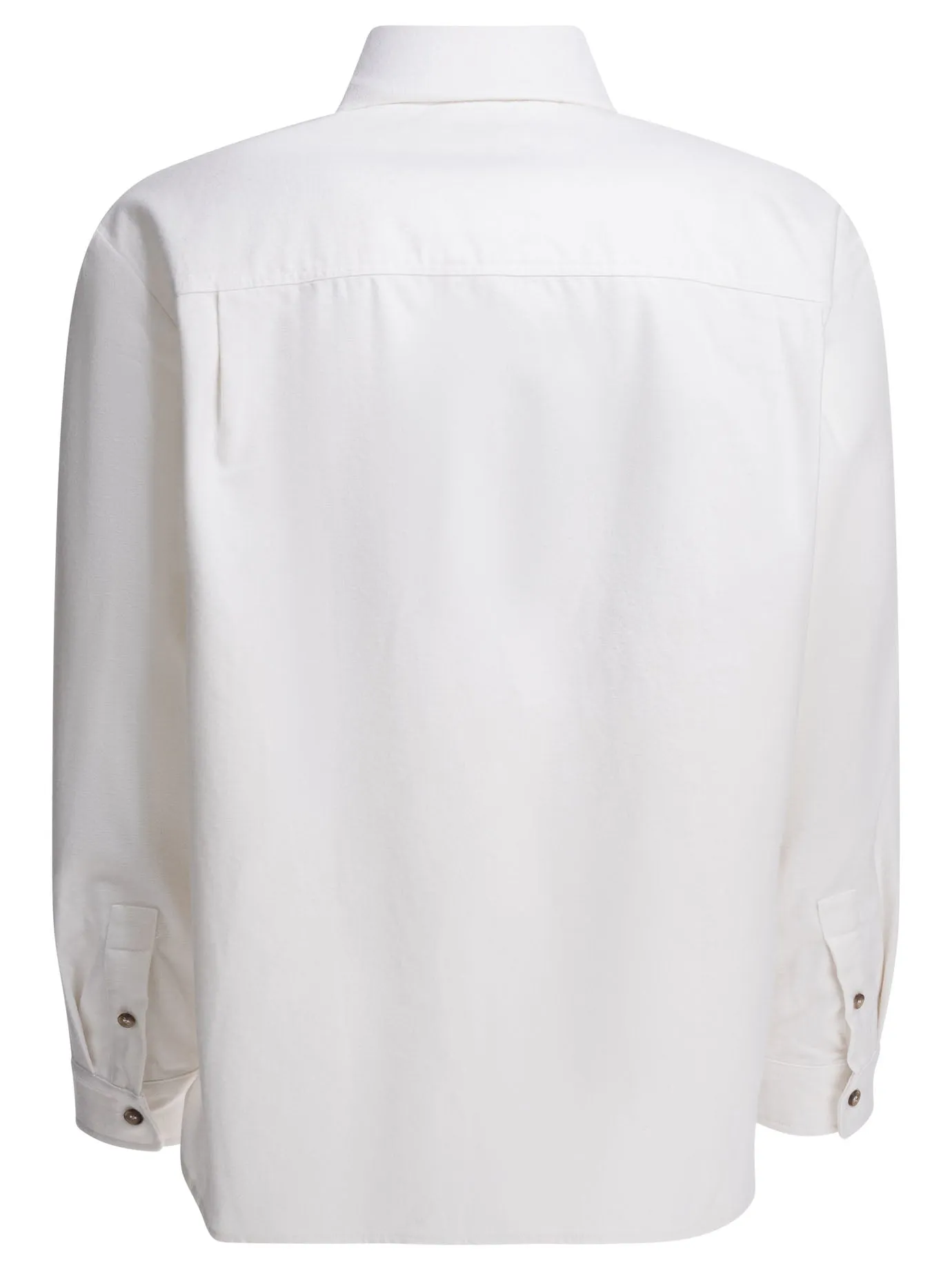 Cotton Overshirt Jacket Jackets And Coats White sold by Wanan Luxury product image thumbnail 2
