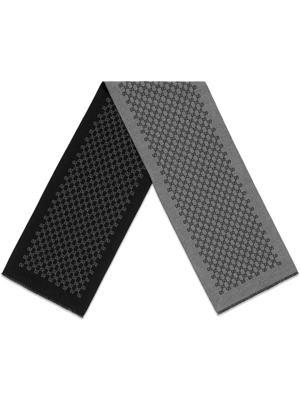 Gg Wool Scarf sold by Wanan Luxury