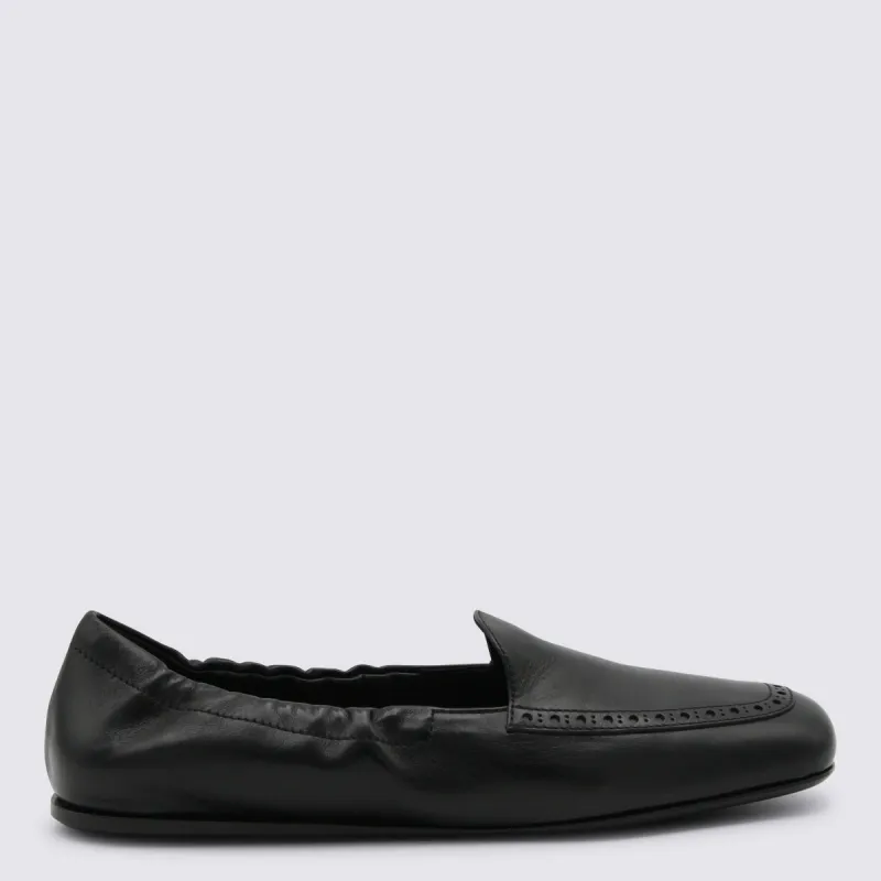 Flat Shoes Blacks And Greys sold by Wanan Luxury