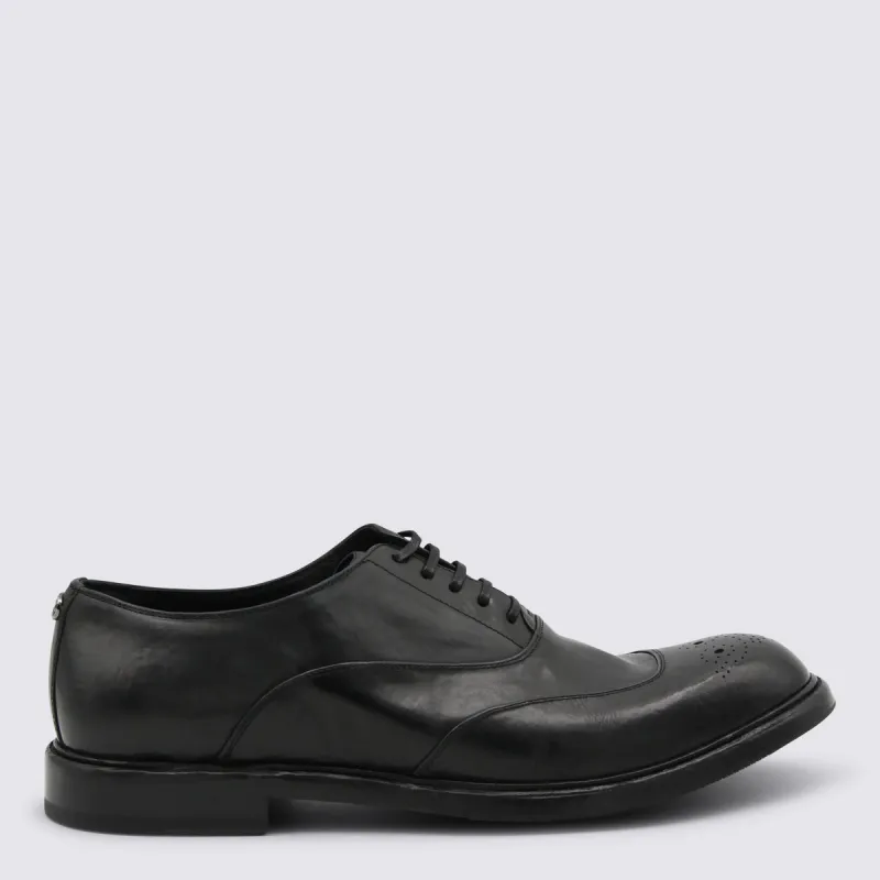 Flat Shoes Blacks And Greys made by Wanan Luxury
