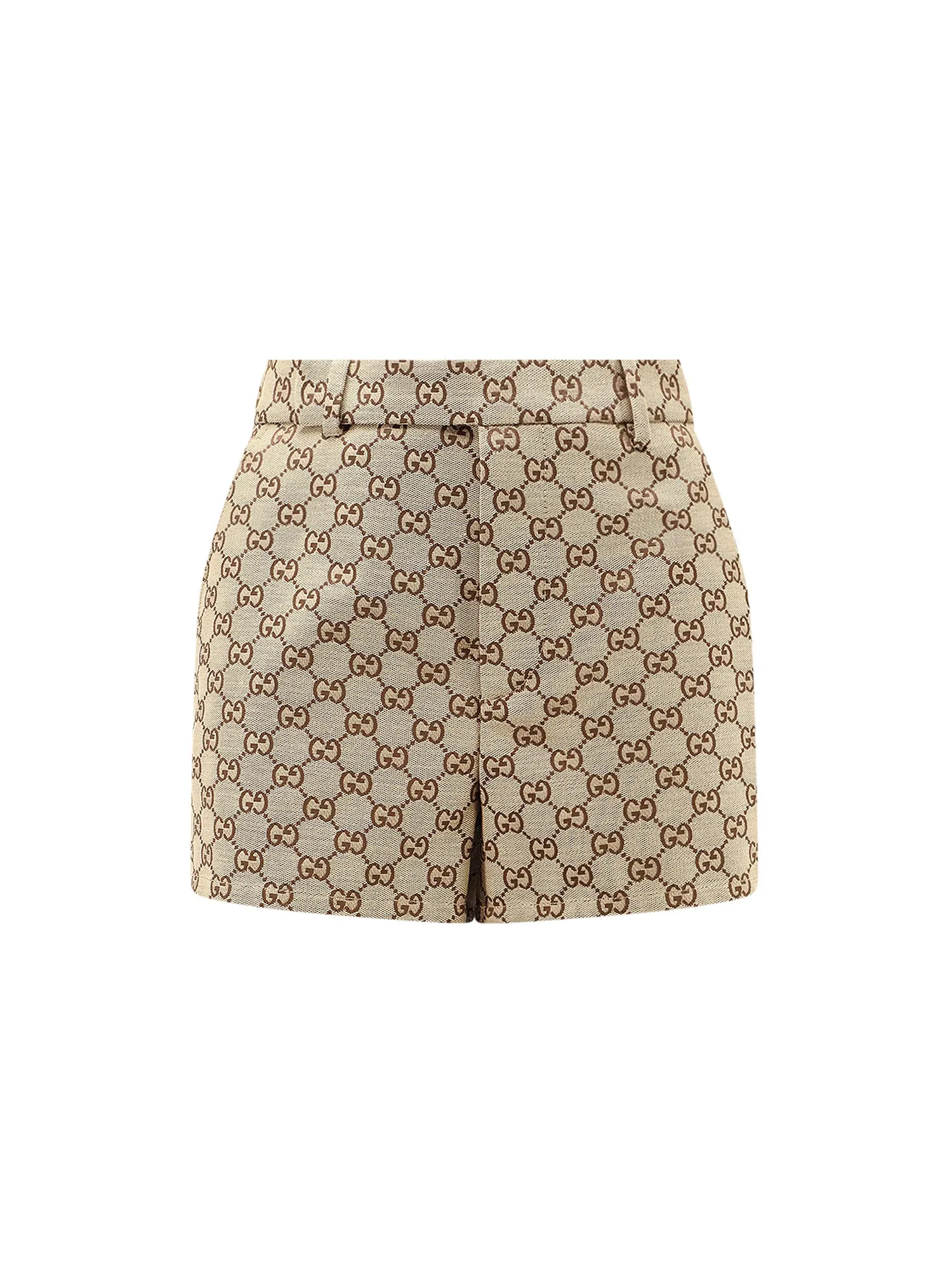 Gg Supreme Fabric Shorts sold by Wanan Luxury