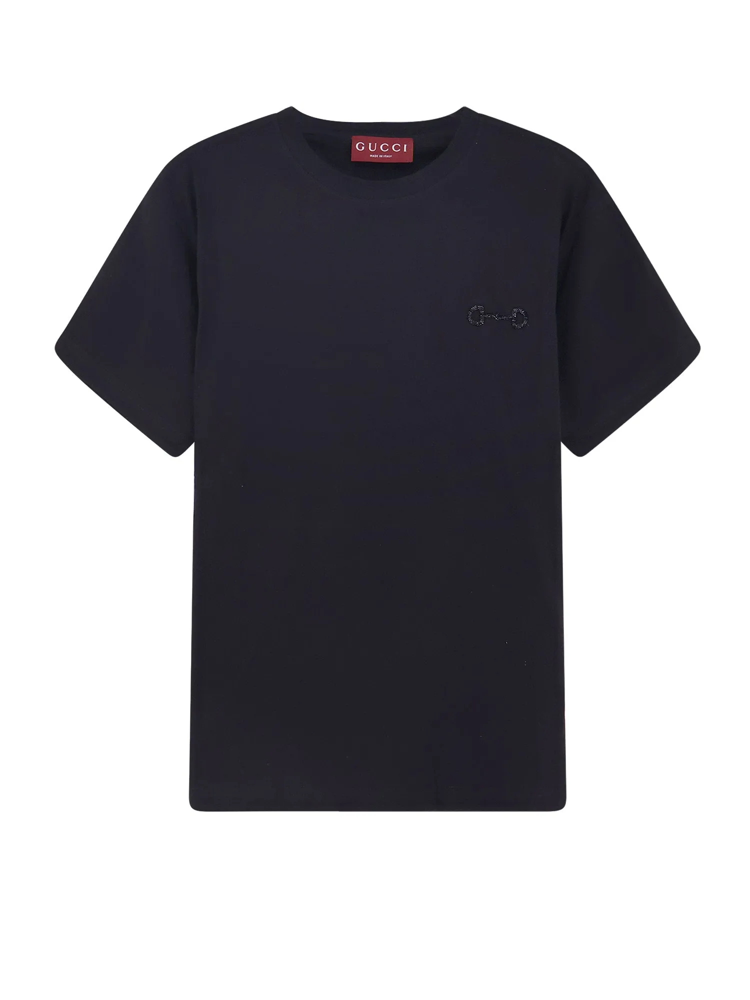 Cotton T-Shirt With Frontal Horsebit sold by Wanan Luxury