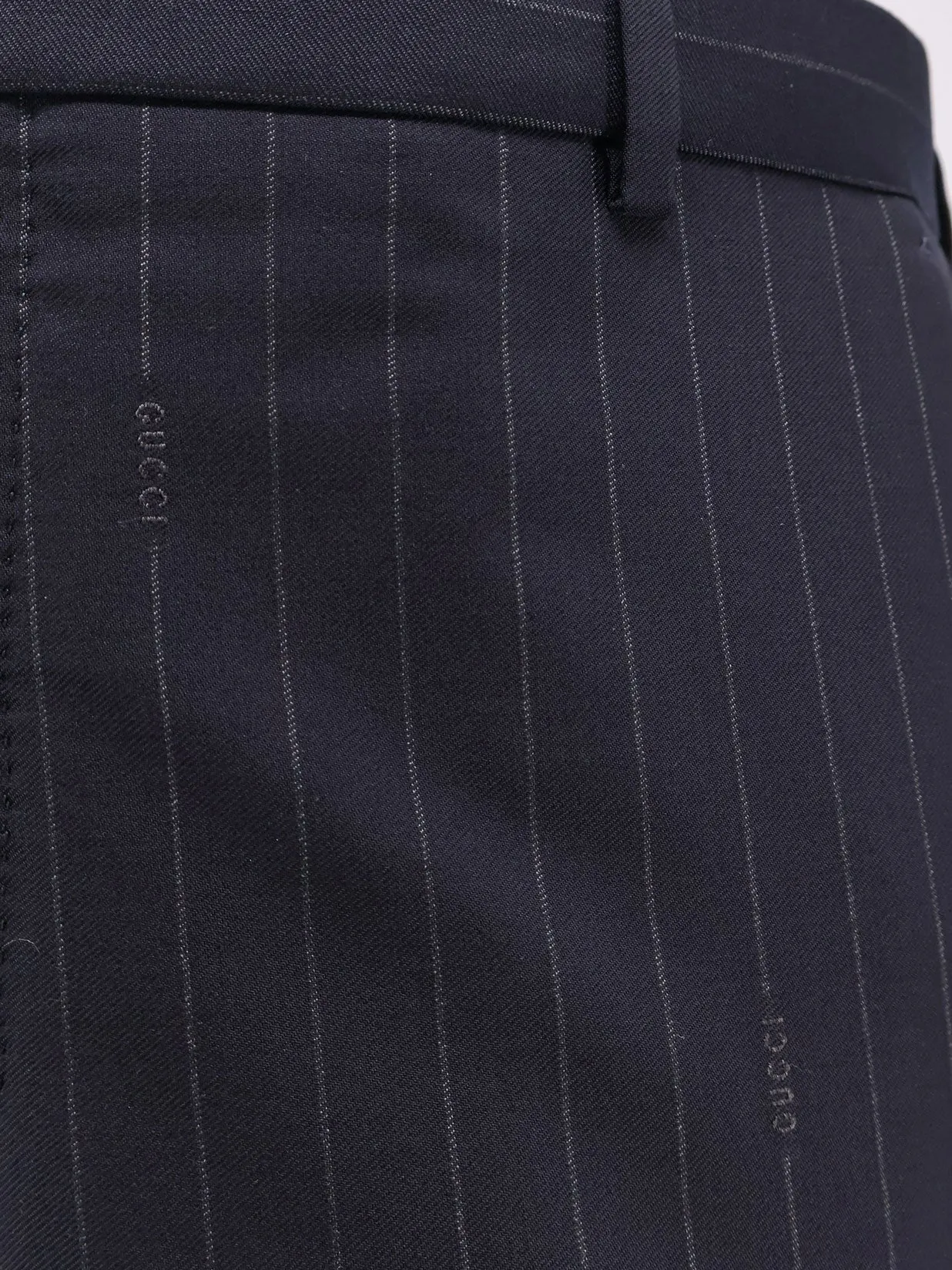 Gucci Pinstripe Wool Trousers sold by Wanan Luxury product image thumbnail 3
