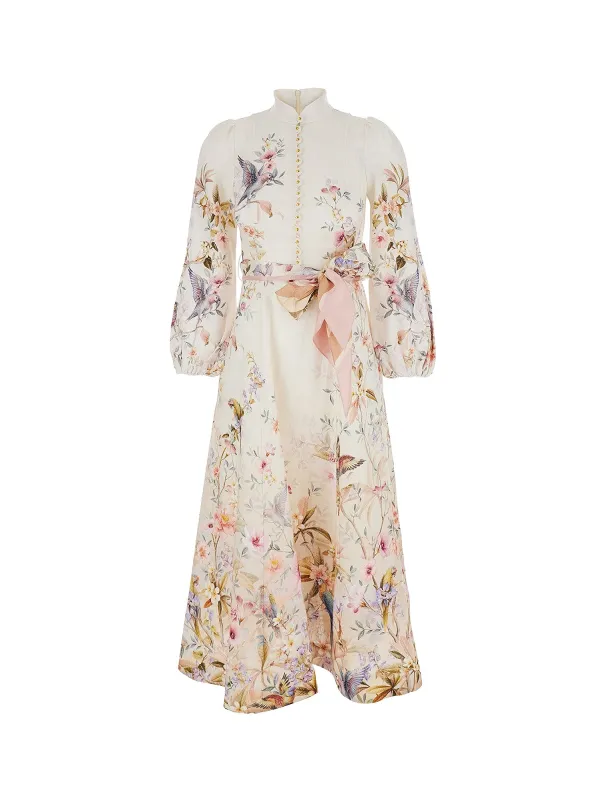 Rebellion Linen Long Dress sold by Wanan Luxury