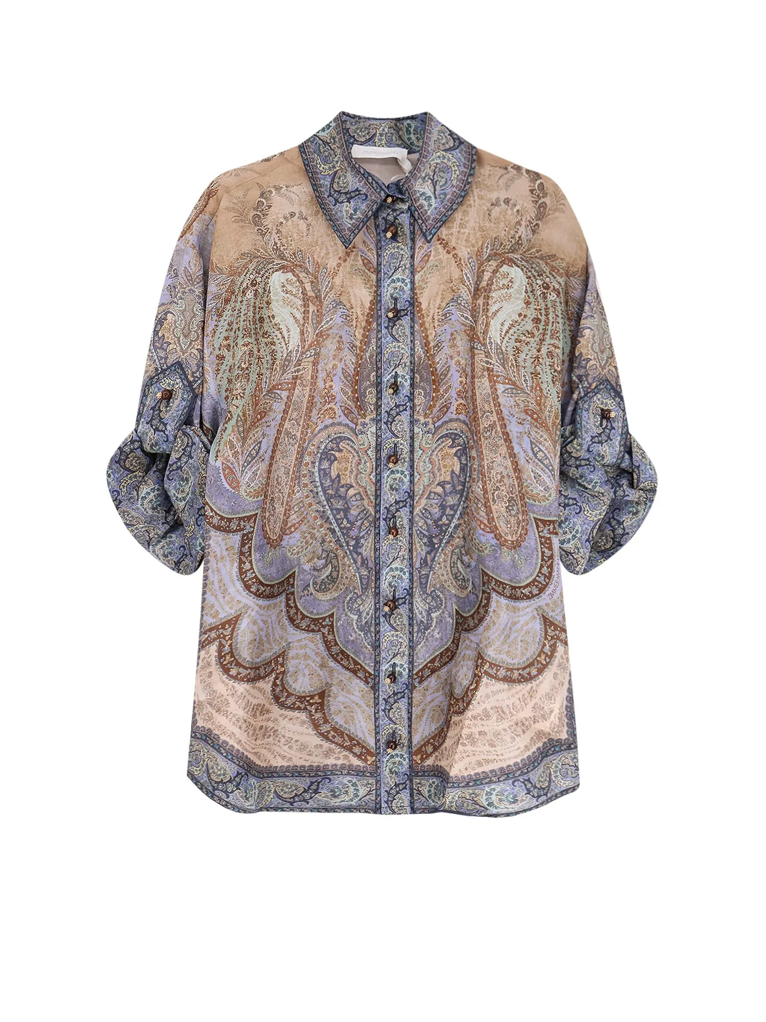 Wanderlust Silk Shirt sold by Wanan Luxury