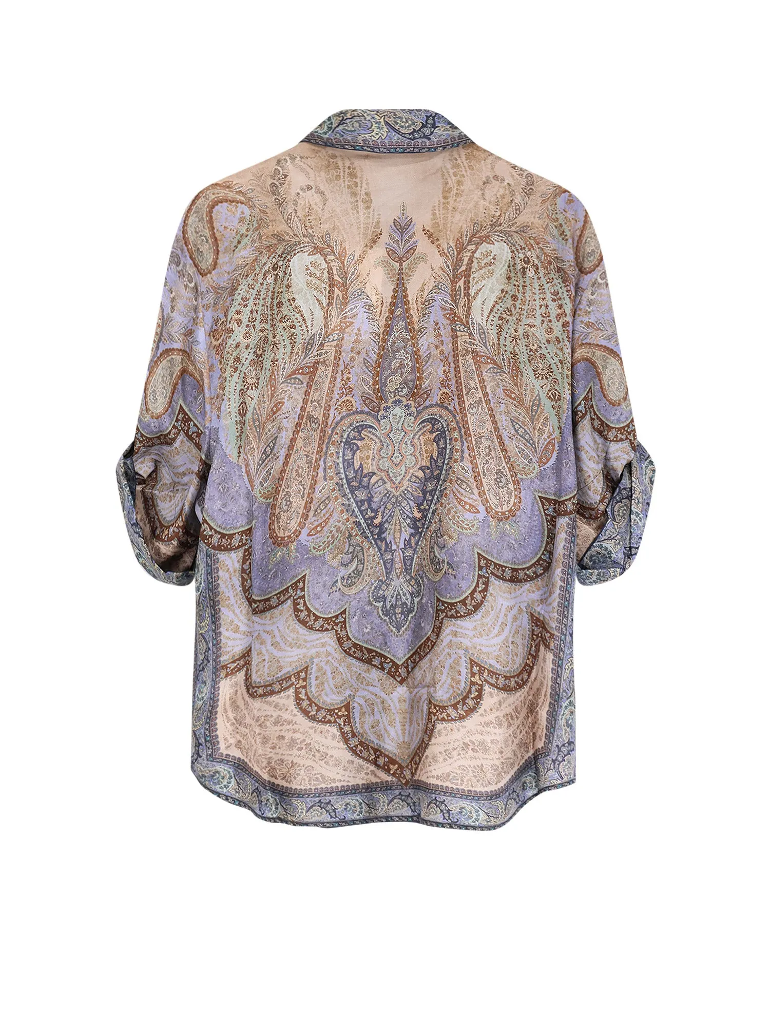 Wanderlust Silk Shirt sold by Wanan Luxury product image thumbnail 2