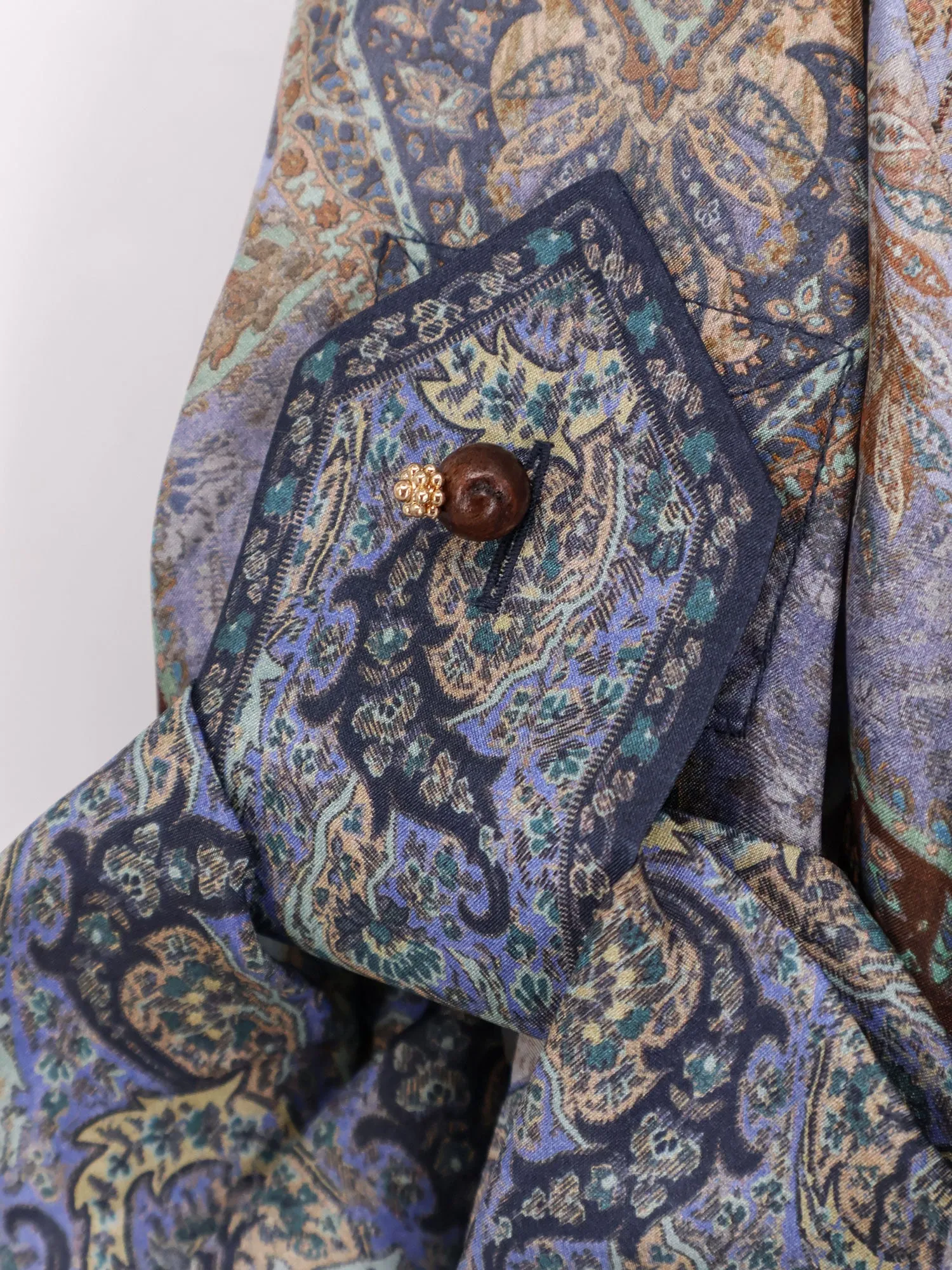 Wanderlust Silk Shirt sold by Wanan Luxury product image thumbnail 3