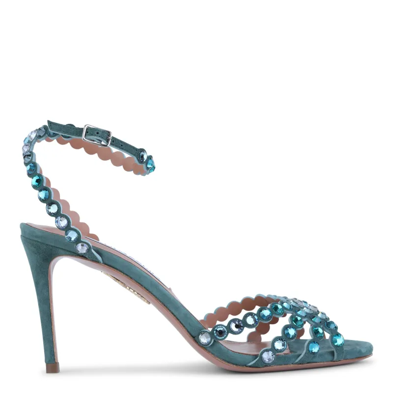 Sandals Light Teal sold by Wanan Luxury