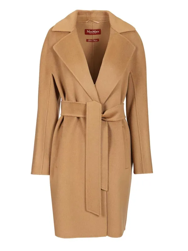 Wool And Cashmere Coat Coats Beige sold by Wanan Luxury