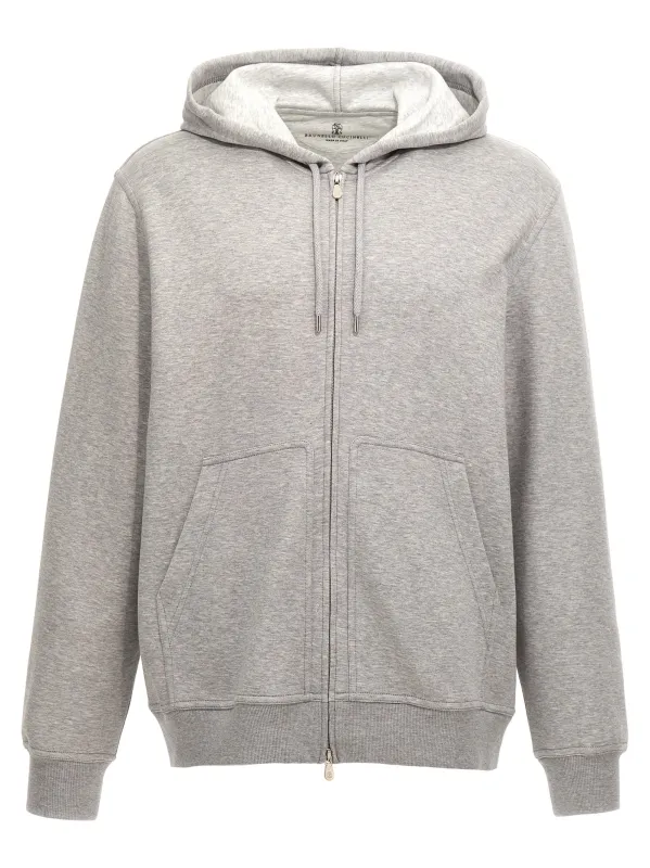 Hoodie Sweatshirt Gray sold by Wanan Luxury