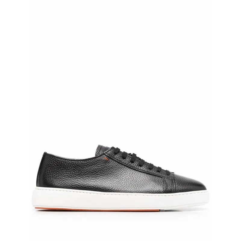 Sneakers Black made by Santoni