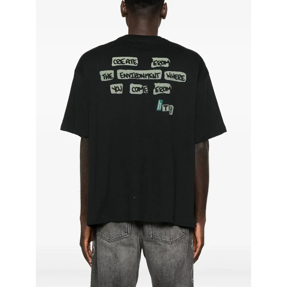 T Shirts Black sold by Wanan Luxury product image thumbnail 3