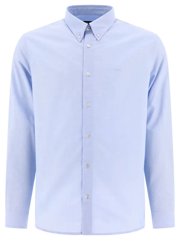 Greg Shirts Light Blue sold by Wanan Luxury