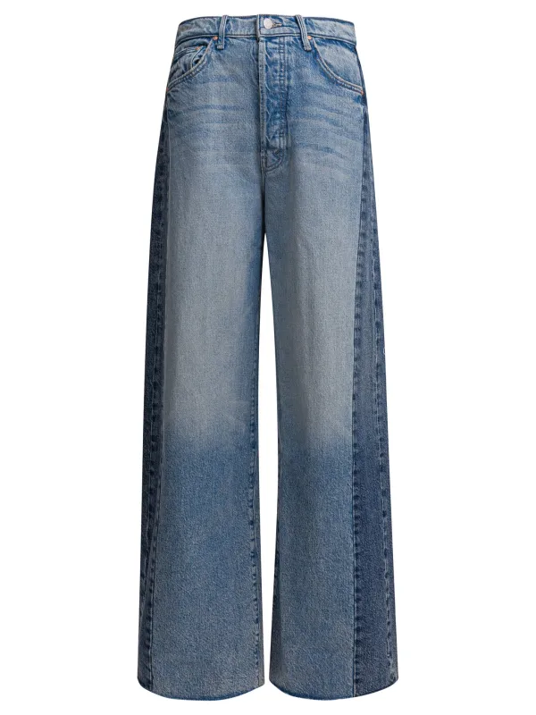 With Patchwork Jeans Blue made by MOTHER