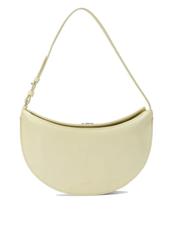 Le Petit Ovalo Shoulder Bags Yellow made by Jacquemus