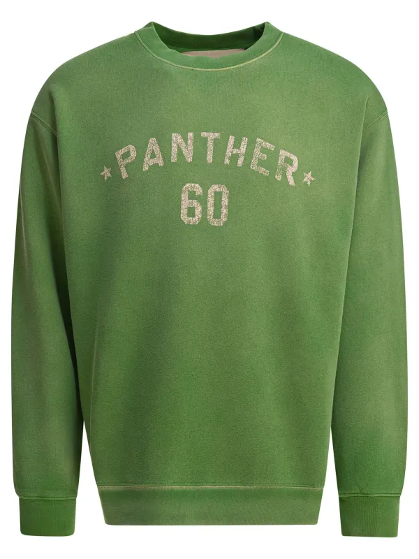 Cotton Crewneck Sweatshirt Sweatshirts Green made by Valentino