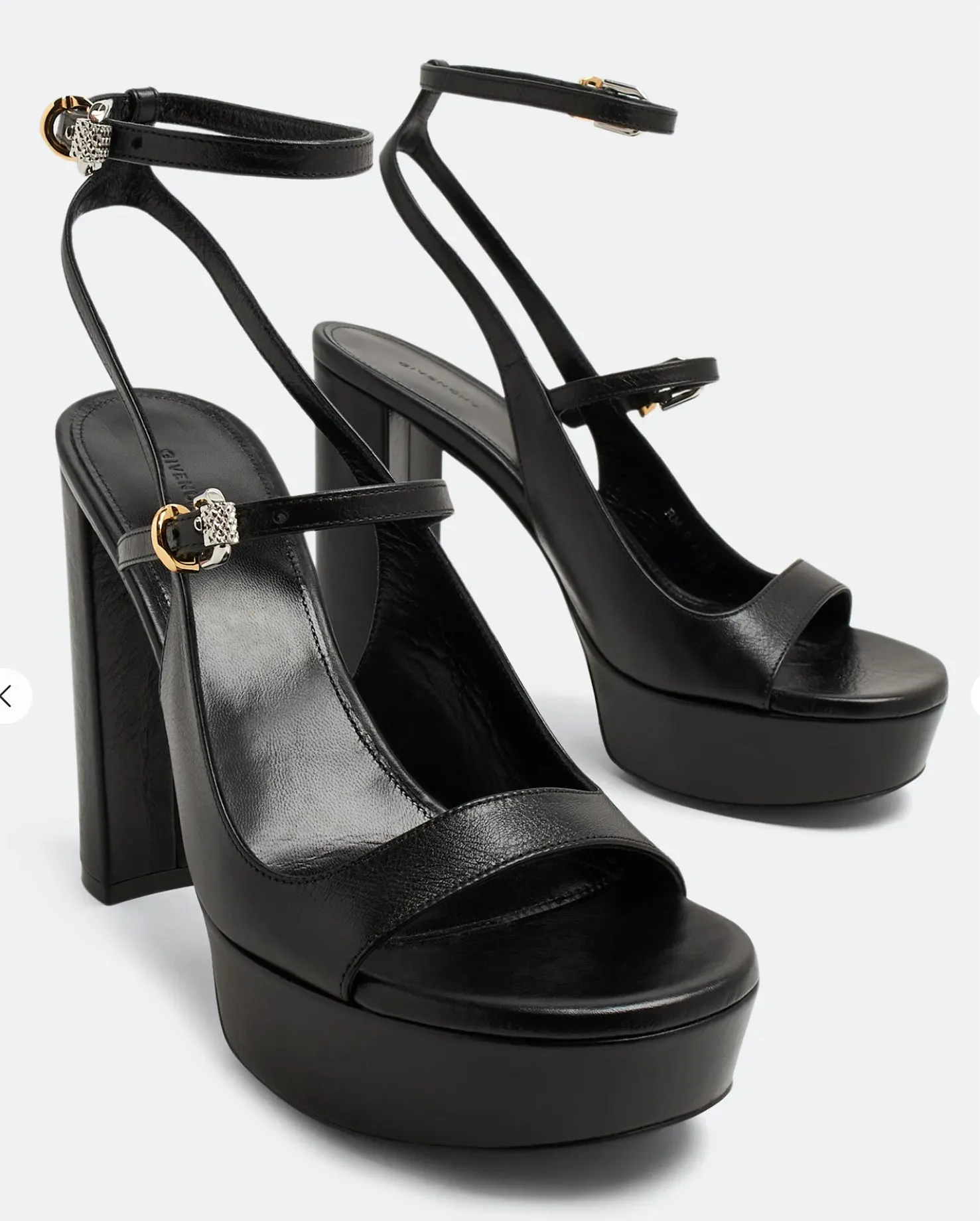 Sandals Black sold by Wanan Luxury product image thumbnail 2