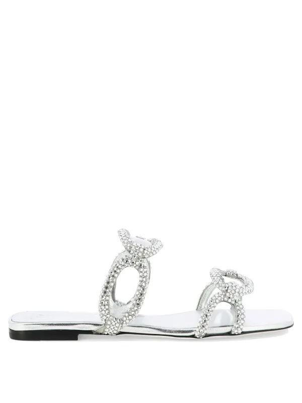 Sandals Silver sold by Wanan Luxury