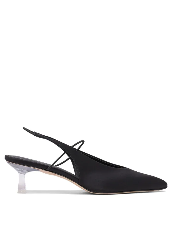 Mignon 50mm Heeled Shoes Black made by STUDIO AMELIA