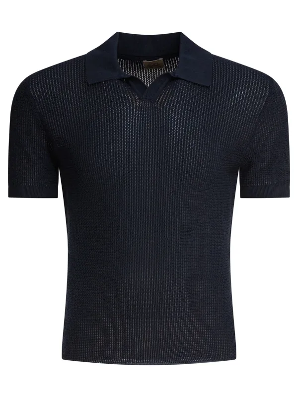 Polo Shirts Blue sold by Wanan Luxury