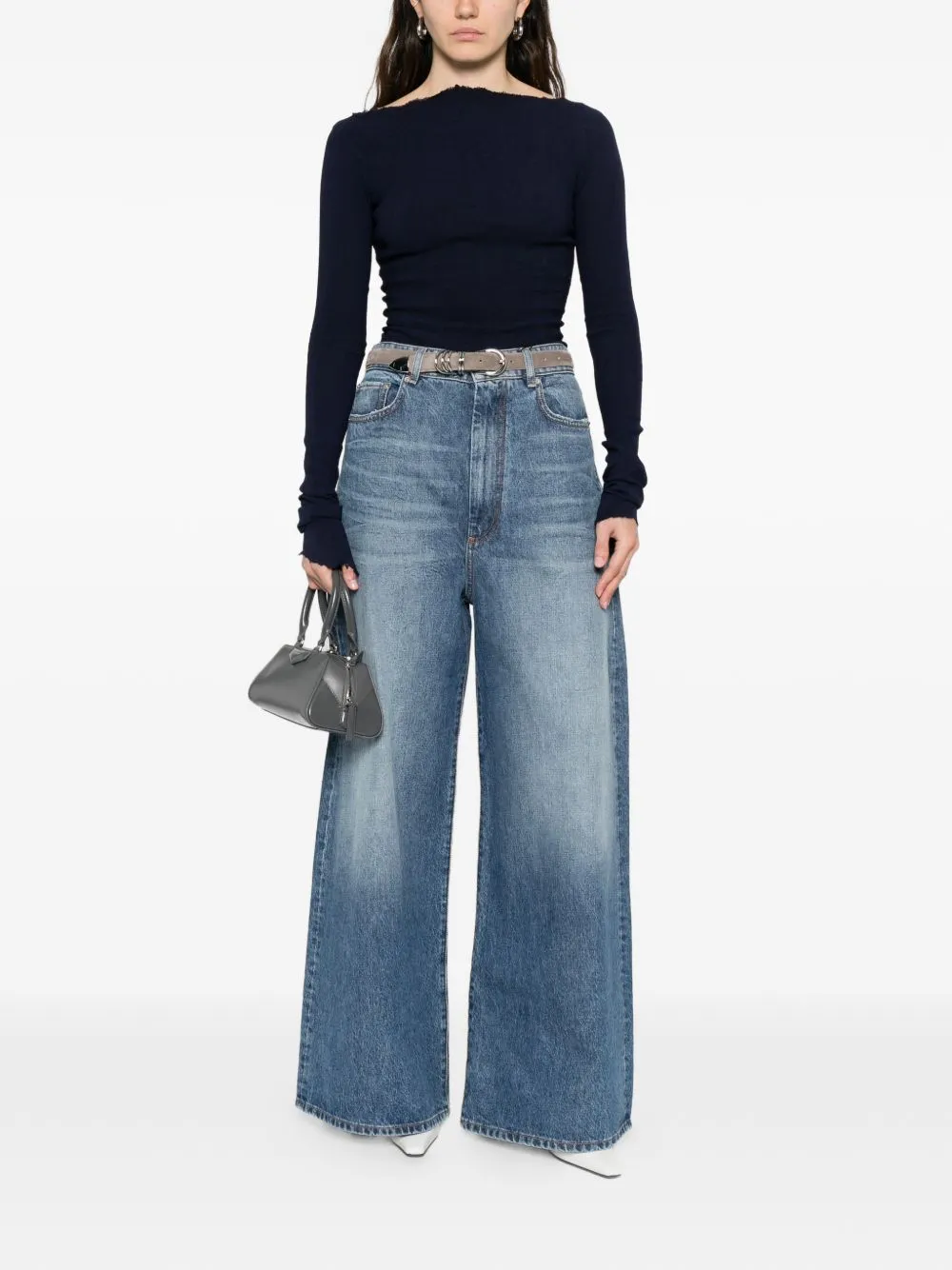Denim Cotton Jeans sold by Wanan Luxury product image thumbnail 3