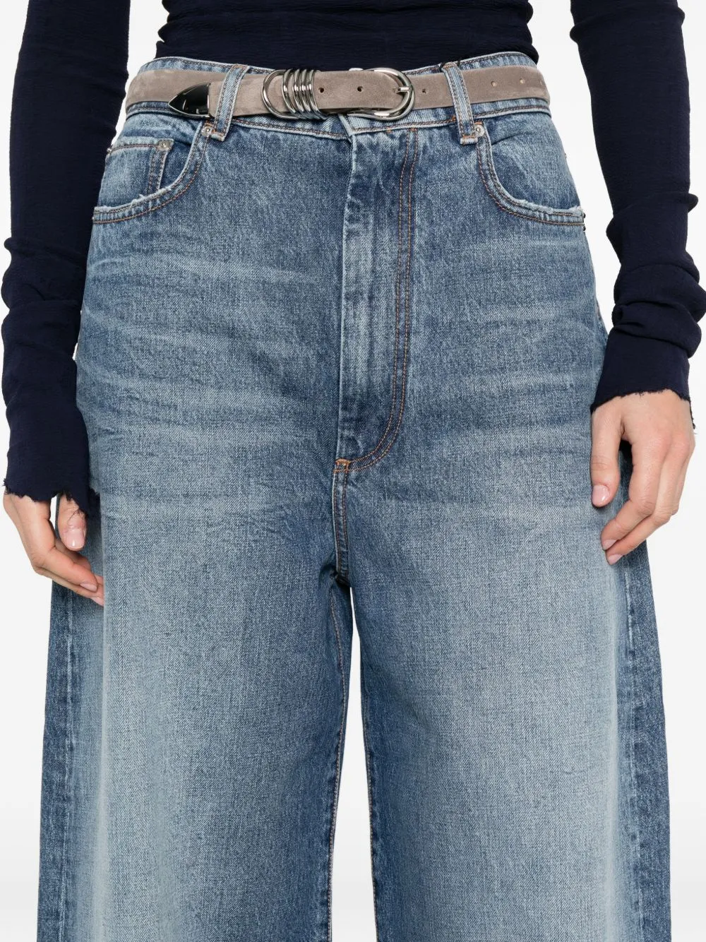 Denim Cotton Jeans sold by Wanan Luxury product image thumbnail 4