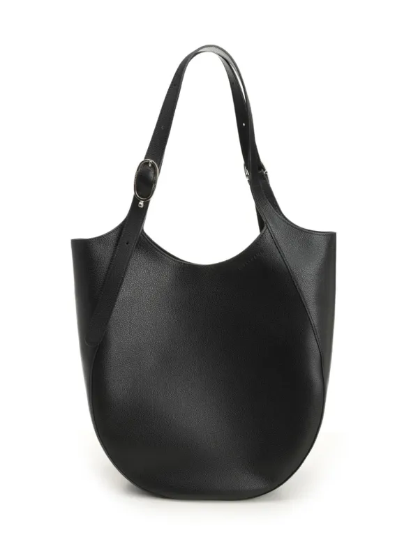 Le Foulonné Shoulder Bags Black made by Longchamp