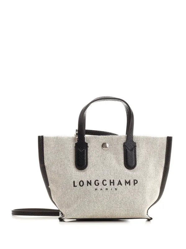 Essential Toile - Sac À Main Xs Shoulder Bags White made by Longchamp