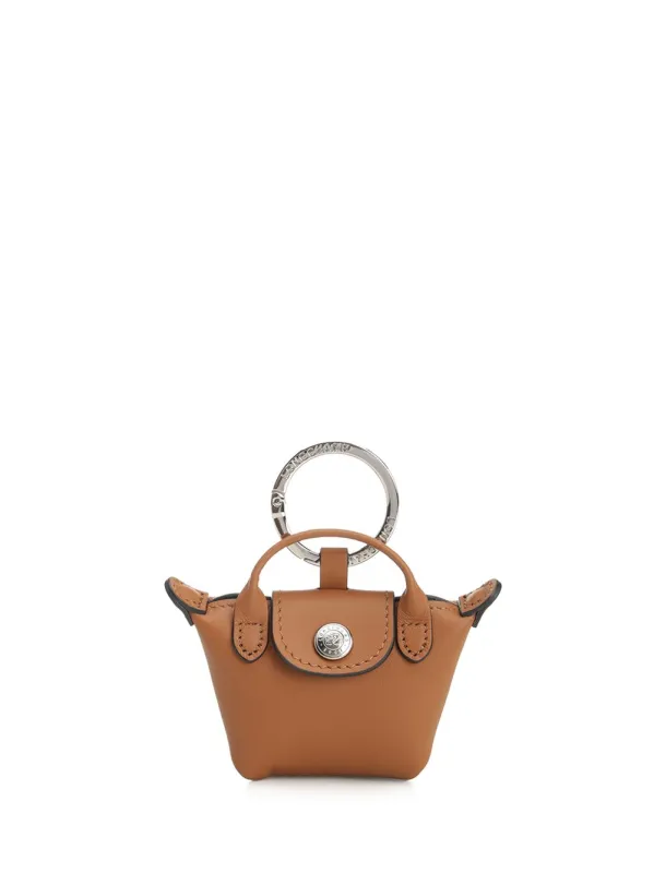 Le Pliage Xtra Keyrings Brown sold by Wanan Luxury