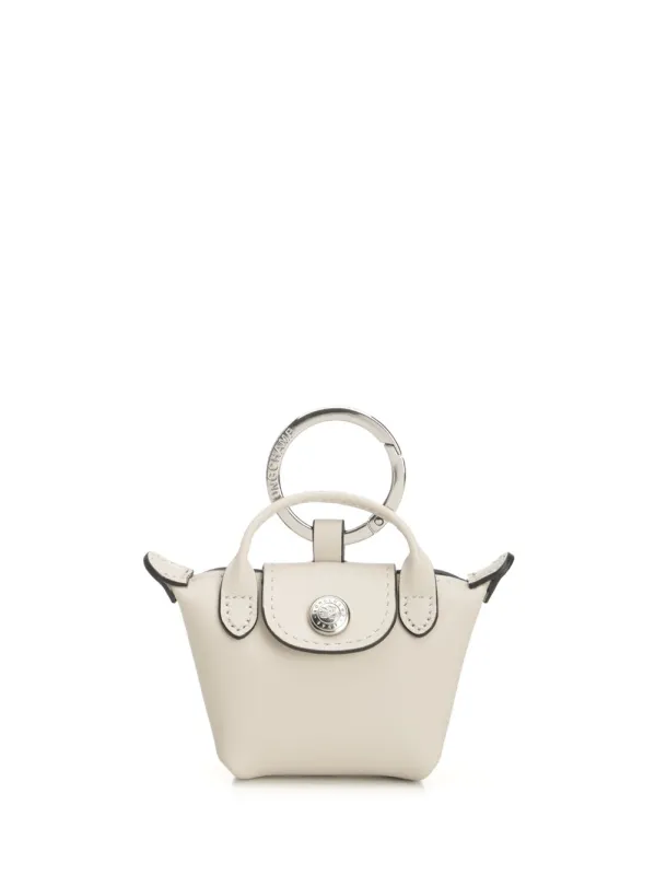 Le Pliage Xtra Keyrings White sold by Wanan Luxury