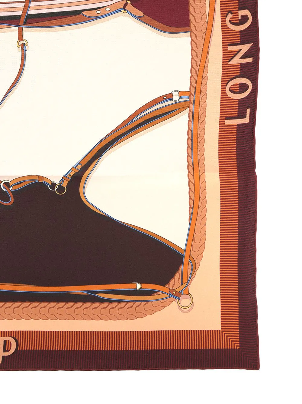 90 A Toute Allure Scarves And Foulards Bordeaux sold by Wanan Luxury product image thumbnail 2