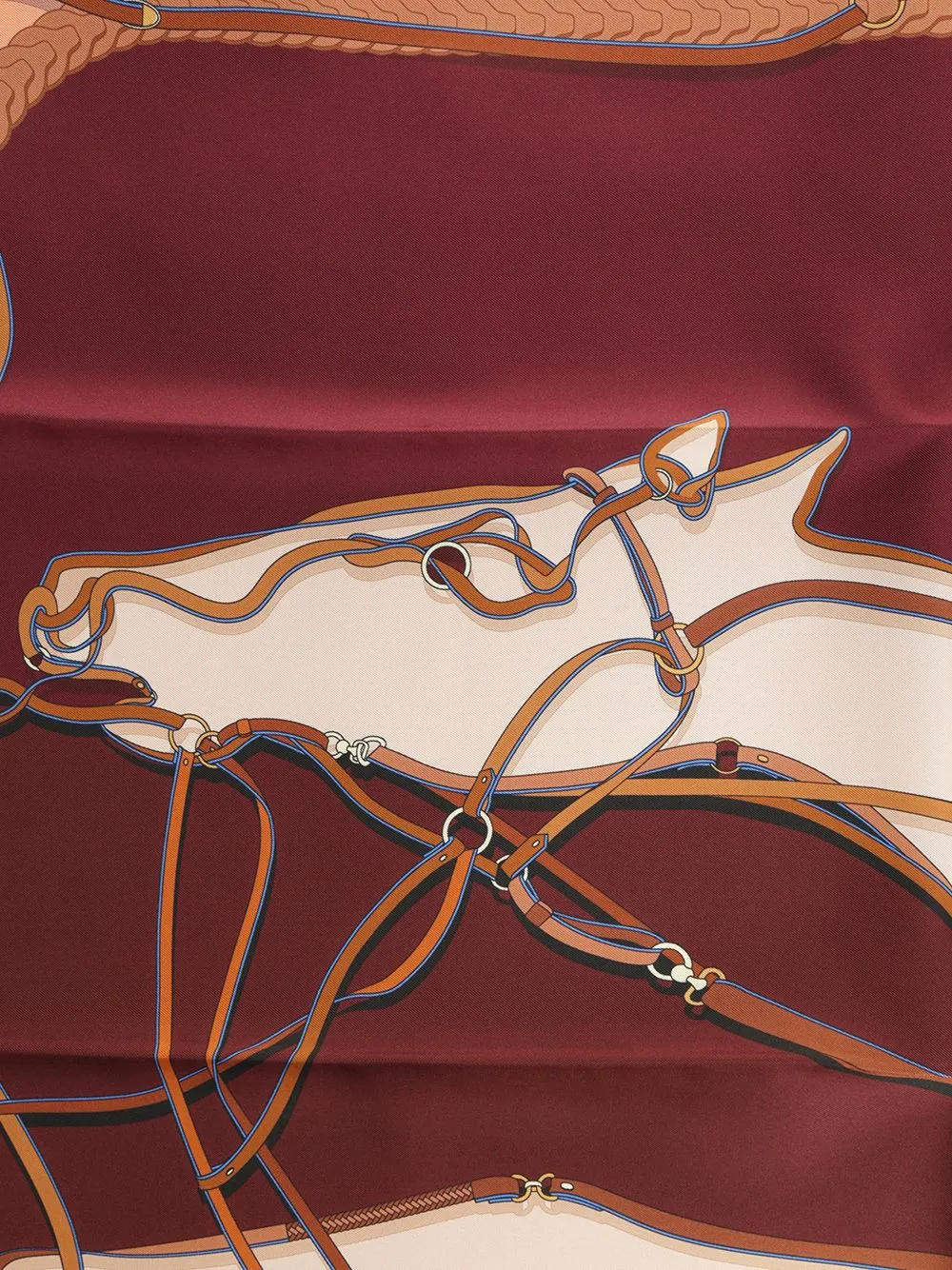 90 A Toute Allure Scarves And Foulards Bordeaux sold by Wanan Luxury product image thumbnail 3