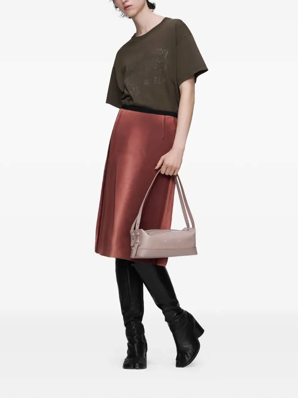 T-Shirt With Number Motif sold by Wanan Luxury product image thumbnail 2