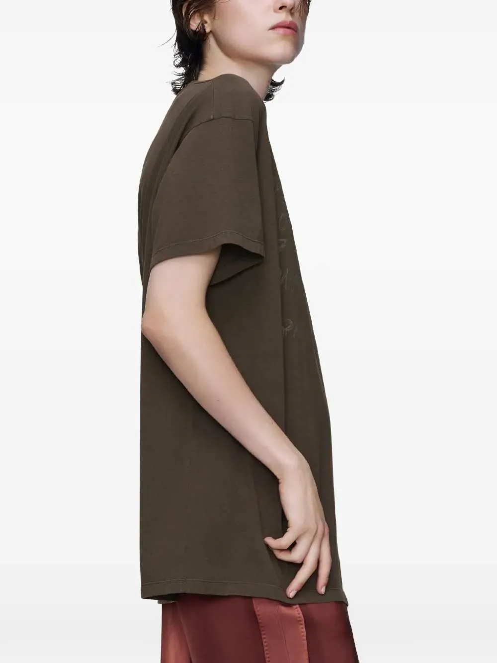 T-Shirt With Number Motif sold by Wanan Luxury product image thumbnail 4